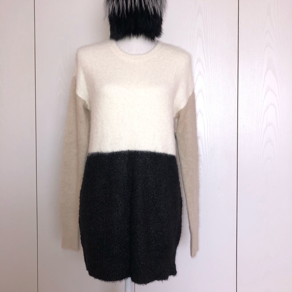 Warm Fuzzy Long Sweater. Size S.